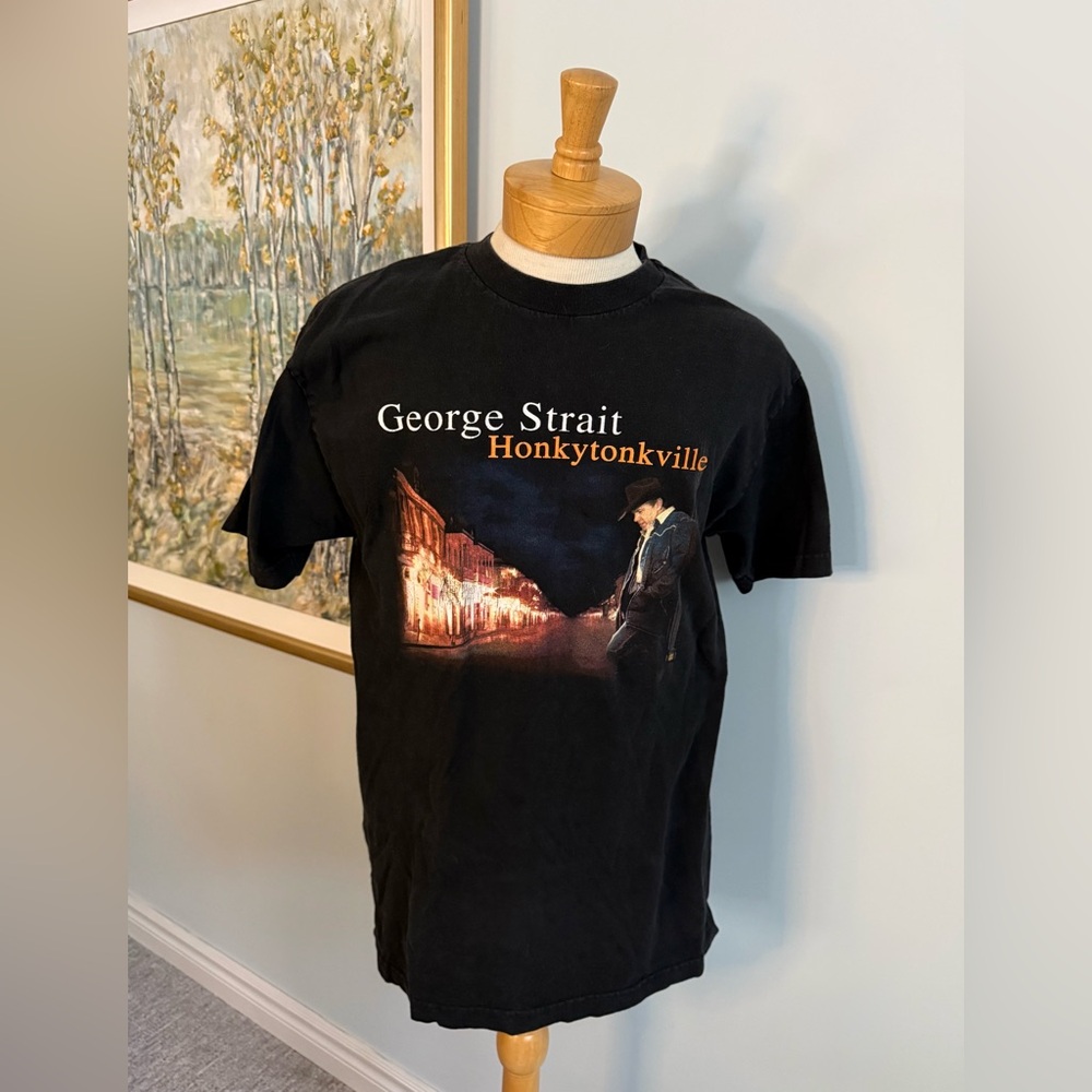 Vintage 2004 George Strait Honkytonkville Tour T-Shirt | Country Music Tee |